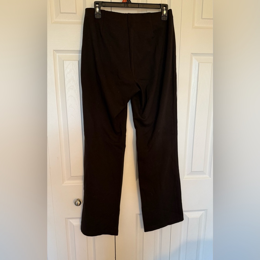 Eileen Fisher Black Wide Leg Pants - Picture 3 of 3